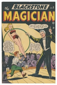 Blackstone the Magician #2 (Timely Comics, 1948). Blonde Ph...