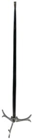 Magician’s Cane to Table. Circa early 20th century. Metal h...
