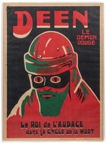 Deen / Le Demon Rouge. Frameries & Liege: Union des Imprimi...