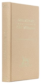WILLIAMSON, Chet (b. 1948). Dreamthorp. A new novel by the ...