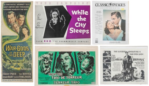 [PRICE, Vincent (1911-1993), subject]. Group of Two Poster ...