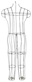 Two Antique Wire Mannequins / Dress Forms. Circa early 20th...