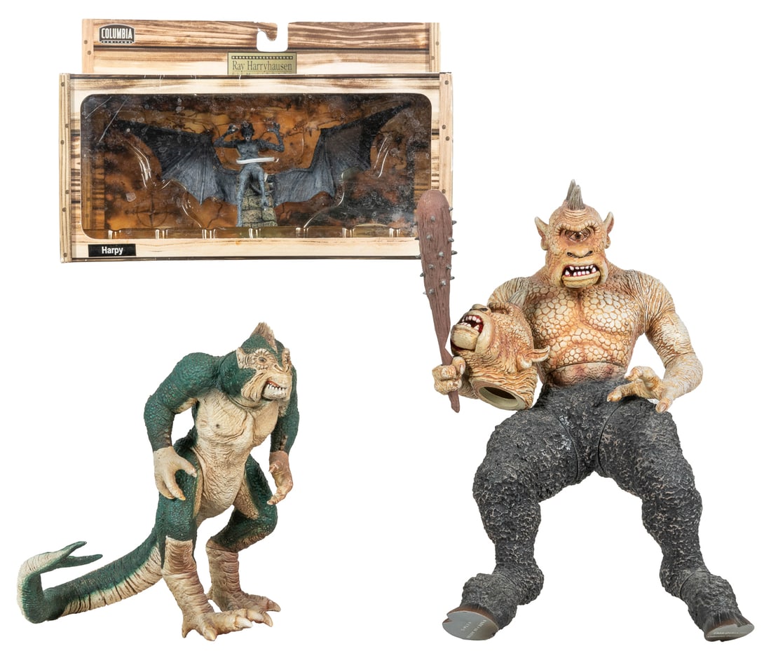 [HARRYHAUSEN, Ray (1920-2013).] Trio of Figurines from “Jas... (1 of 1)