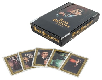 [TRADING CARDS]. Box of 36 Wax Packs of “Dark Shadows” Tele...