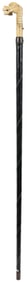 Antique Dragon Sword Cane. Bone dragon head handle with but...