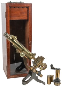 T. & H. Doublet Binocular Microscope. London: T. & H. Doubl...
