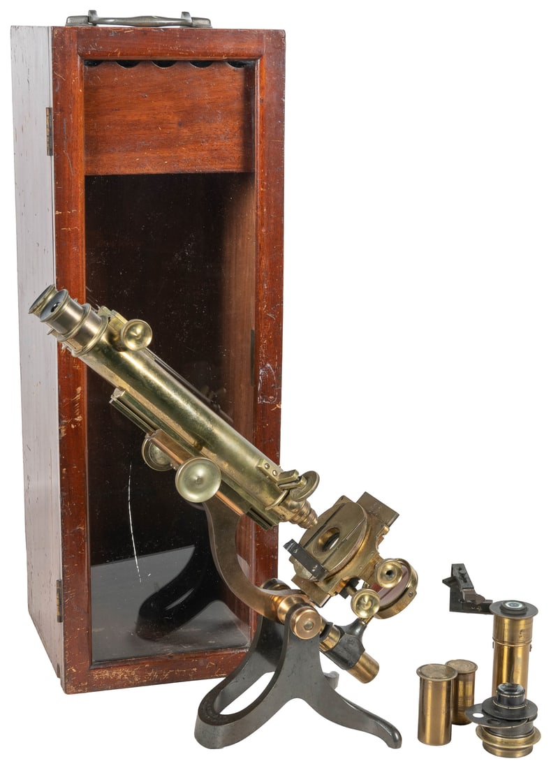 T. & H. Doublet Binocular Microscope. London: T. & H. Doubl... (1 of 2)