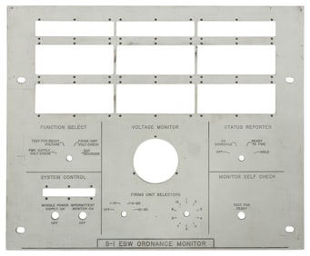 Pair of Matching Electronic Detonator Control Panels, “S-I ...