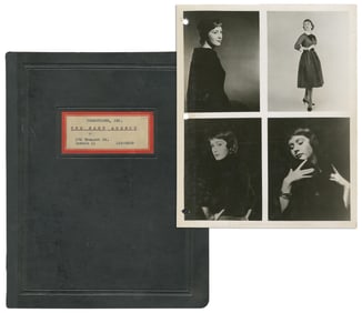 [MODELING]. Approximately 50 photographs of Boston “Hart Gi...