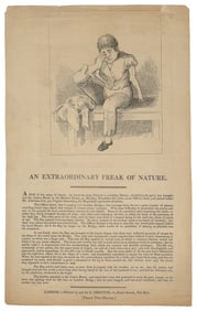 [FREAK]. An Extraordinary Freak of Nature. London: Printed ...