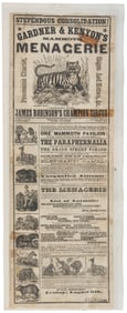 Gardner & Kenyon’s Mammoth Menagerie combined with James Ro...