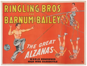 Ringling Bros. And Barnum & Bailey. The Great Alzanas. USA:...