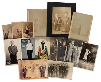 [SIDESHOW]. Collection of Photographs, Postcards, and Postc...
