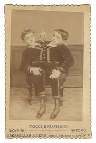 TOCCI, Giovanni and Giacomo. Portrait of The Tocci Brothers...