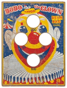 [CARNIVAL]. Bobo The Clown Bean Bag Game. United States: Do...