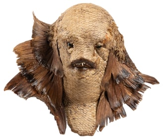 Sea Monster Sculpture. Mixed media sideshow sculpture with ...