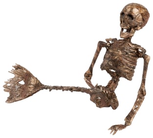 [ODDITIES]. Miniature Fiji Mermaid. 20th century. Sideshow ...