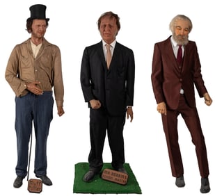 [KREWSON SR., Martin (1912-2012), sculptor]. Trio of Wax Fi...