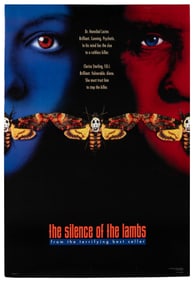 The Silence of the Lambs. Orion, 1990. One-sheet advance po...