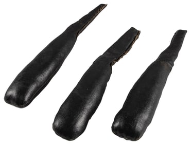 Oversize Novelty Blackjacks. (Three Clubs). Circa 1940s. Le...
