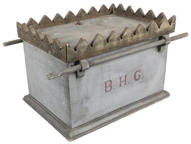 [FOLK ART]. Brotherhood of the Union Ark. Circa 1850s. Carv...