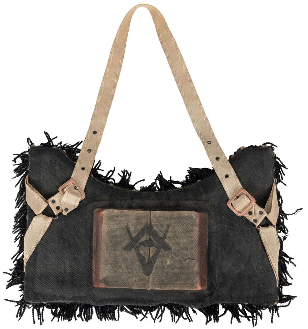 Masonic Funeral Bible Board for Lodge Chaplain. Circa 1900.... (1 of 2)