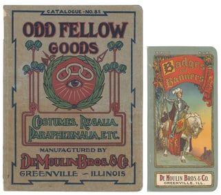 Two DeMoulin Bros. & Co. Catalogs. Greenville, Il, early 20...