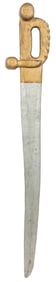 Odd Fellows Carved Wood Sword. (I.O.O.F.). Circa 1890. Carv...