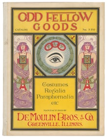 DeMoulin Bros. & Co. Odd Fellow Goods: Costumes, Regalia, P...