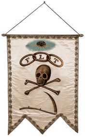 Odd Fellows Initiatory Degree Banner. (I.O.O.F.). Cincinnat...
