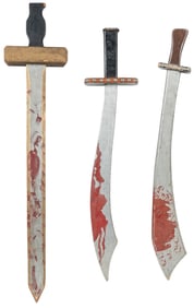 Three Odd Fellows Goliath Swords. (I.O.O.F.). Circa 1880s. ...