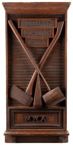 Modern Woodman of American, M.W.A., Metcalf Camp 1395. Ax, ...