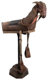 [FOLK ART]. Fraternal Hand-made on a Stand. Early 20th cent...
