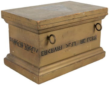 Odd Fellows Ark of the Covenant. (I.O.O.F.). Circa 1880s. P...
