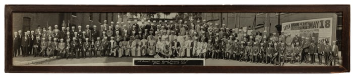 Yard Long Photograph of 17th Annual Session Grand Council U...