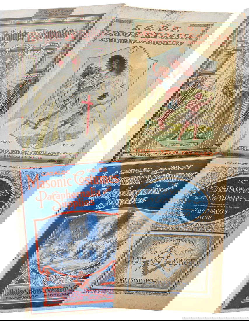 Group of Four Fraternal Order Catalogs. Circa late 19th–ear... (1 of 1)