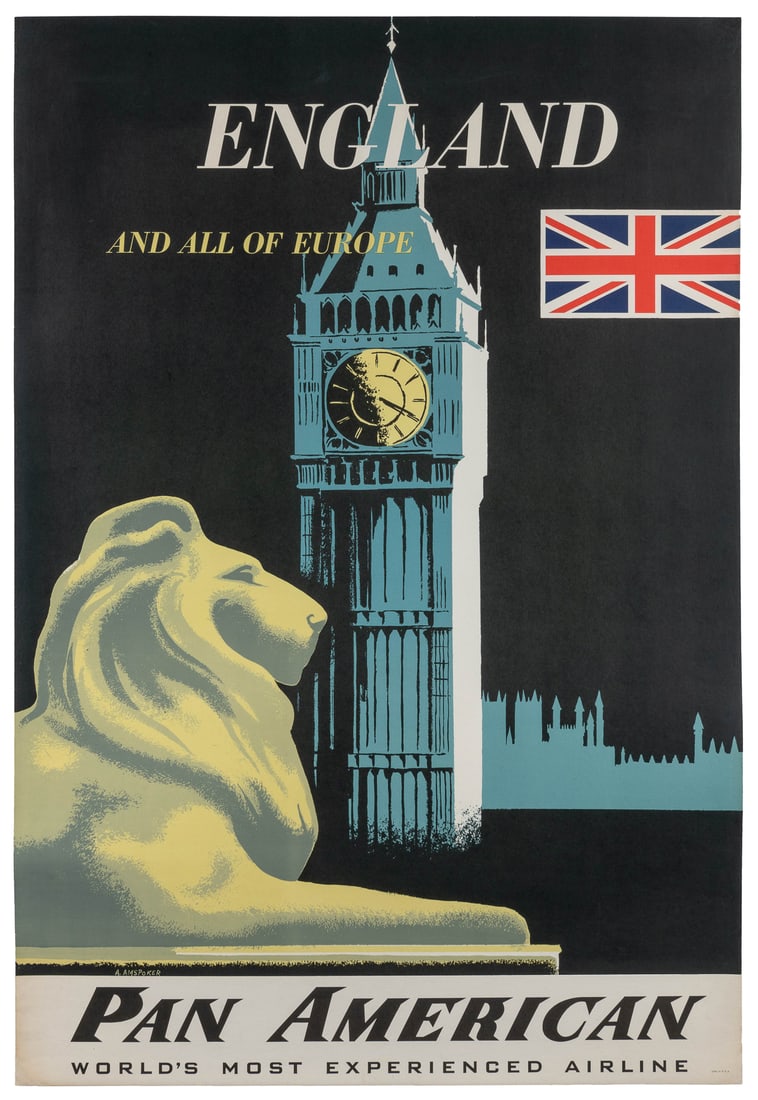 AMSPOKER, Aaron. England and All of Europe / Pan American. ...