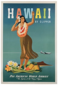 ATHERTON, John (1900–1952). Hawaii by Clipper / Pan America...