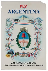 ALAJALOV, Constantin. Fly to Argentina / Pan American – Pan...