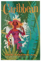 Caribbean / Pan American. Circa 1960s. Offset lithograph ai...