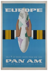 BOBRI (Vladimir Bobritsky, 1898 – 1986). Europe / Pan Am. 1...