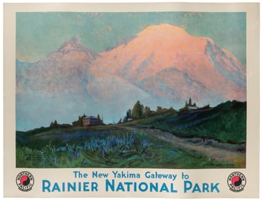 LAURENCE, Sydney (1865-1940). Rainier National Park / The N...