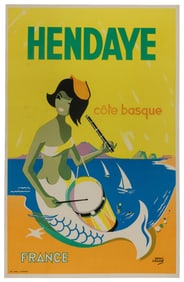 LAULHE, Henri. Hendaye / Cote Basque. Pyrenees: Imp. Publi,...