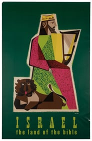 DAVID, Jean (1908 – 1993). Israel / The Land of the Bible. ...