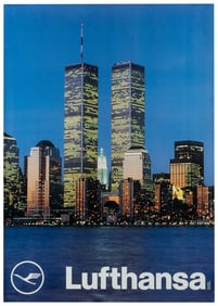 Lufthansa / [New York]. Circa 1985. Glossy photographic pos...