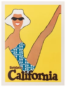 Southern California / Santa Fe [Railways]. Circa 1950s. Off...