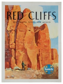 ELMS. Red Cliffs / Continental Divide, New Mexico / Santa F...