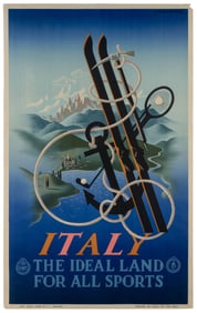 CASSANDRE, Adolphe Mouron (1901 – 1968). Italy / The Ideal ...