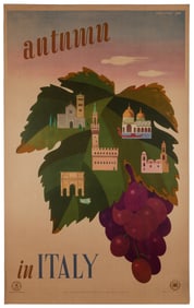 PREVITALI, Manno. Autumn in Italy / ENIT. 1951. Rome: Luigi...