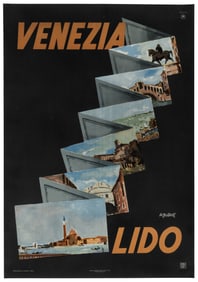 GUBORTI, B. Venezia / Lido. 1952. Verona: Mondadori. Offset...